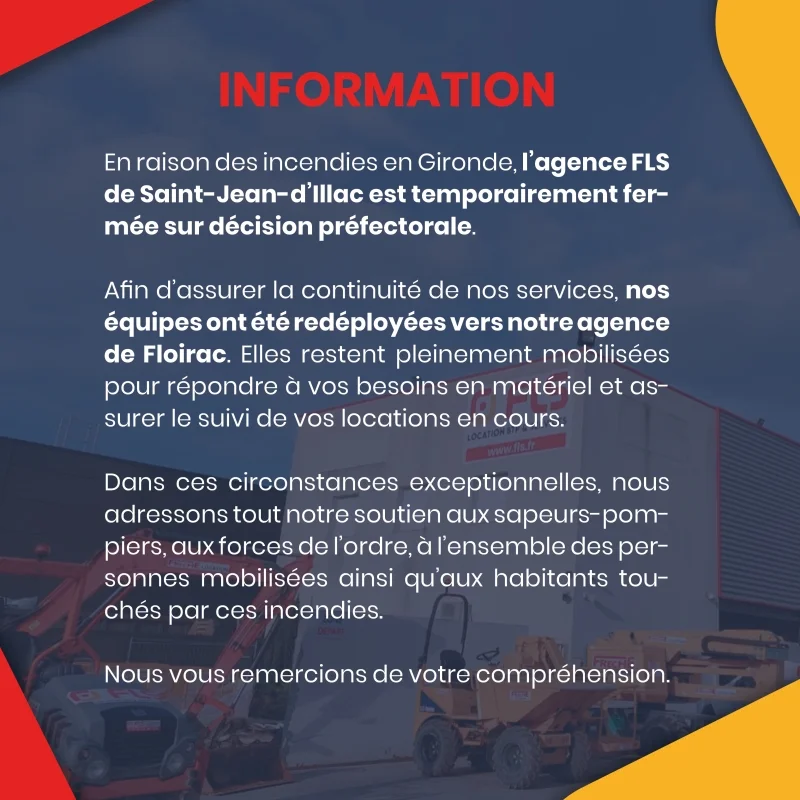 INFORMATION IMPORTANTE