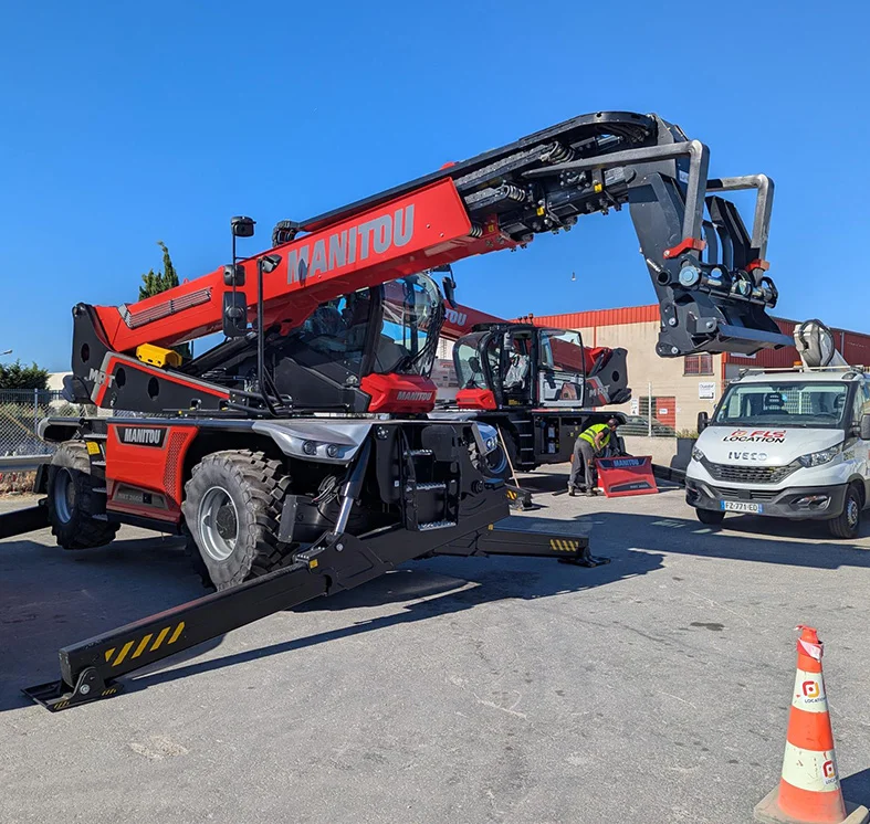 Nouveaux chariots rotatifs 26 m !